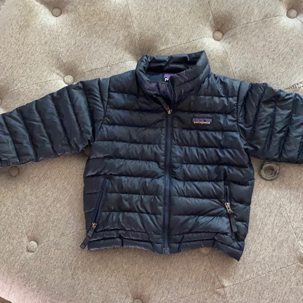 Down sweater jacket